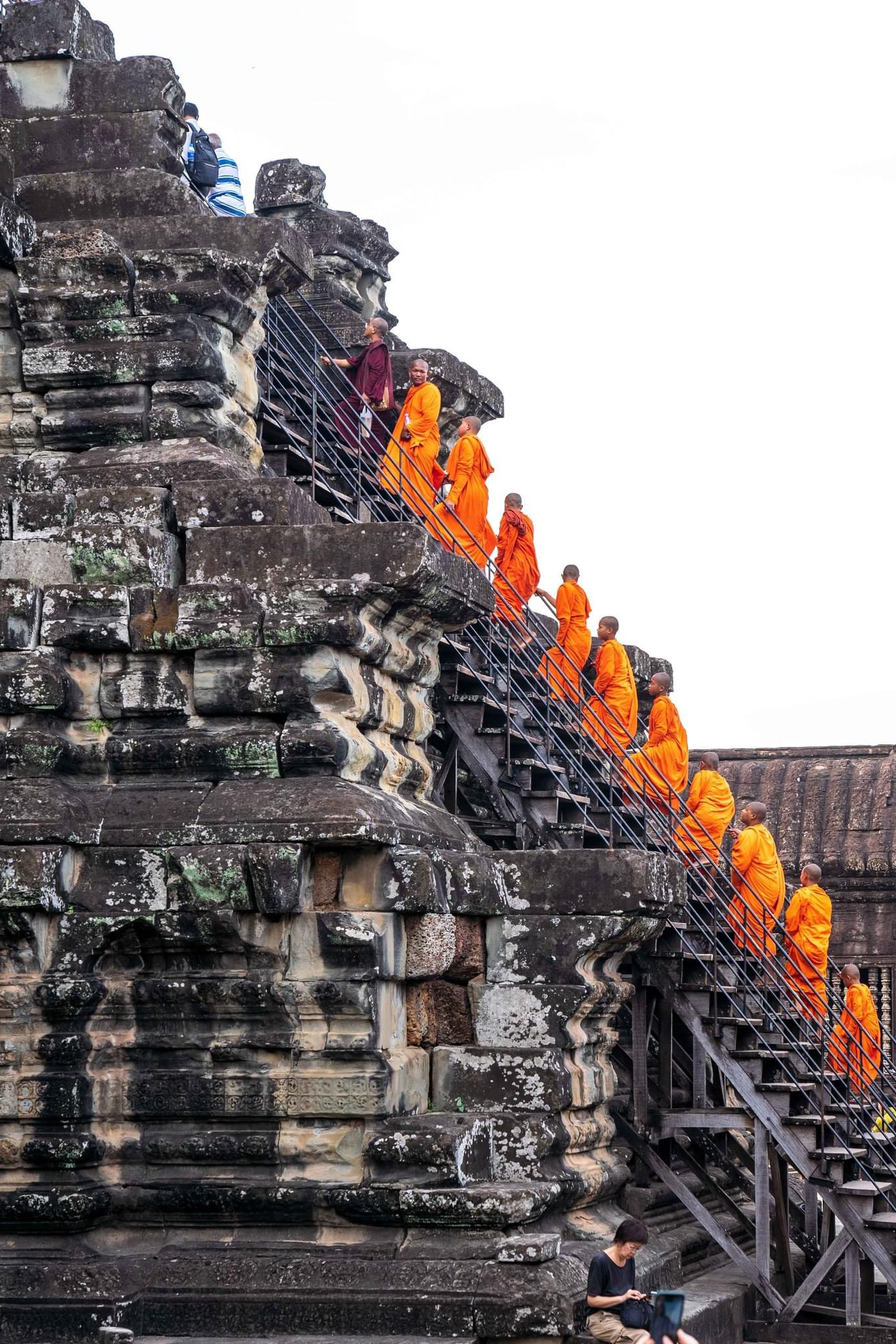 Angkor Wat monks